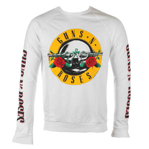 mikina bez kapucňa ROCK OFF Guns N' Roses Classic & Text Logos Čierna S