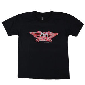 Tričko metal LOW FREQUENCY Aerosmith Logo Čierna XL