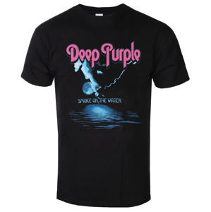 Tričko metal LOW FREQUENCY Deep Purple Smoke On The Water Čierna
