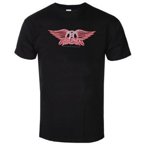 Tričko metal LOW FREQUENCY Aerosmith Logo Čierna XXL