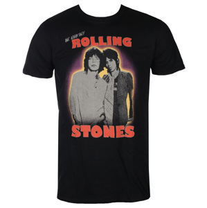 Tričko metal ROCK OFF Rolling Stones Mick & Keith Čierna