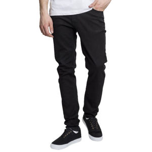 nohavice jeans URBAN CLASSICS Basic Stretch Twill 5 Pocket 36