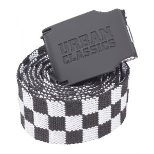 opasok URBAN CLASSICS - UC Canvas Checkerboard - black/white - TB2248