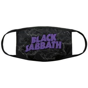 rúško (maska) Black Sabbath - Distressed - ROCK OFF - BSMASK04B