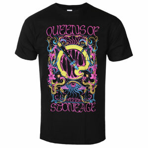tričko pánske Queen s Of The Stone Age - ITNR Neon Sacrilege - Black - 50364500