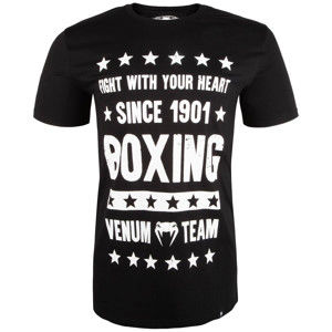 tričko street VENUM Boxing Origins Čierna L