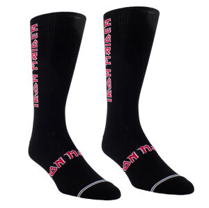 ponožky IRON MAIDEN - LOGO - BLACK - PERRI´S SOCKS - IMC101-001