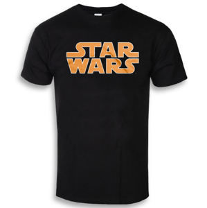 tričko filmové HYBRIS Star Wars Logo Čierna S