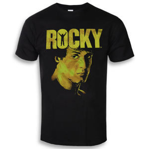 tričko filmové HYBRIS Rocky Sylvester Stallone Čierna XXL