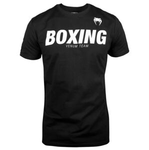 tričko pánske VENUM - Boxing VT - Black/White - VENUM-03731-108