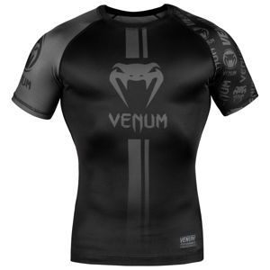 tričko street VENUM Logos Rashguard Čierna XXL