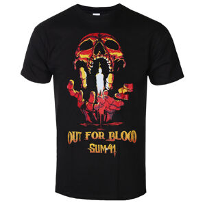 Tričko metal ROCK OFF Sum41 Out For Blood Čierna