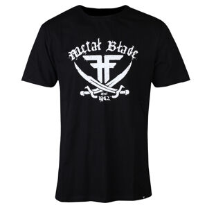 tričko pánske FALLEN -Metal Blade Pirate - Black/White - FMP1RE12 BLACK-WHITE