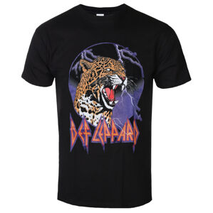 tričko pánske Def Leppard - Lightning Leopard - ROCK OFF - DEFLTS29MB