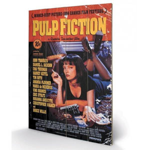 drevený obraz Pulp Fiction - (&&string0&&) - PYRAMID POSTERS - SW10497P
