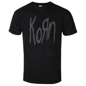 tričko pánske Korn - Logo Hi-Build - ROCK OFF - KORNTS30MB