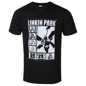 tričko pánske Linkin Park - Logos Rectangle - ROCK OFF - LPTS18MB