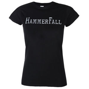 Tričko metal ART WORX Hammerfall HF-Logo Čierna XL