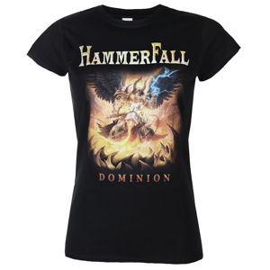 Tričko metal ART WORX Hammerfall Dominion Čierna XL