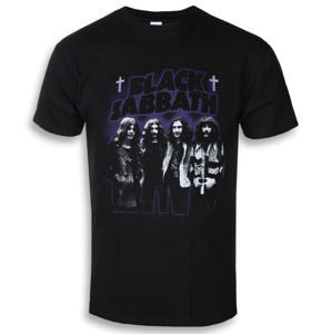 Tričko metal ROCK OFF Black Sabbath Masters Of Reality Čierna