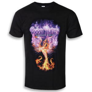 Tričko metal ROCK OFF Deep Purple Pheonix Rising Čierna