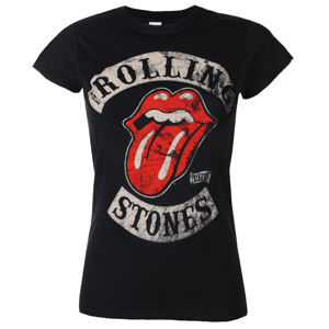tričko metal ROCK OFF Rolling Stones Tour 78 Čierna L