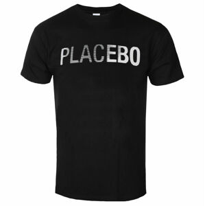 Tričko metal ROCK OFF Placebo Logo Čierna