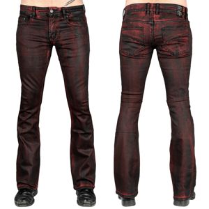 nohavice jeans WORNSTAR Hellraiser Crimson Coated 34