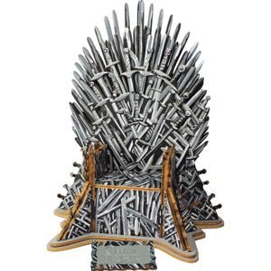 puzzle Game of Thrones (&&string1&&) - 3D Monument - Iron Throne - EDCA17207