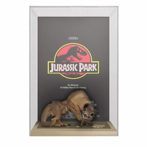 figúrka Jurský park - POP! Tyrannosaurus Rex & Velociraptor - FK61503