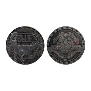 figúrka filmová NNM Jurassic Park Collectable Coin Blue Limited Edition