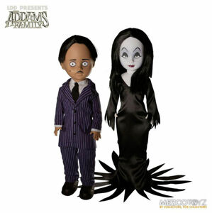 figúrka (bábika) The Addams Family - Living Dead Dolls - Gomez & Mortícia - MEZ99650