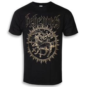 Tričko metal KINGS ROAD Behemoth Inverted Cross Čierna XXL