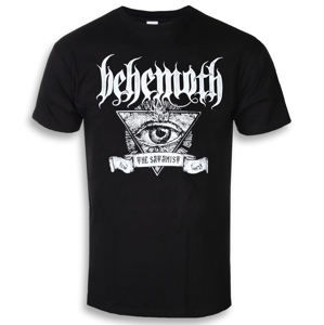Tričko metal KINGS ROAD Behemoth Satanist Banner Čierna