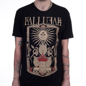 Tričko metal INDIEMERCH Fallujah Wolves Čierna XL