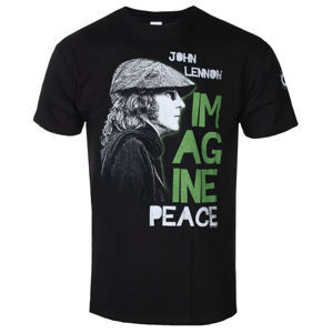 ROCK OFF John Lennon Imagine Peace Čierna XL