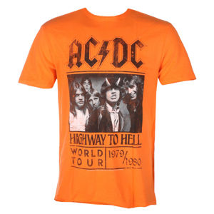 Tričko metal AMPLIFIED AC-DC HIGHWAY TO HELL TOUR Čierna XXL