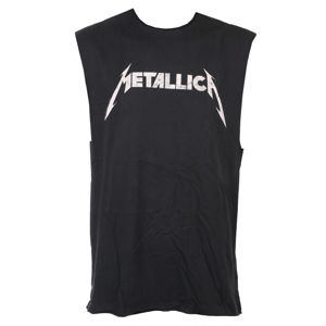 tielko AMPLIFIED Metallica White Logo Čierna S