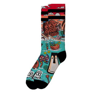 ponožky AMERICAN SOCKS - Tiki Surf - AS239