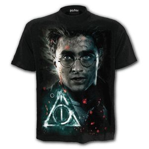 tričko SPIRAL Harry Potter HARRY POTTER Čierna